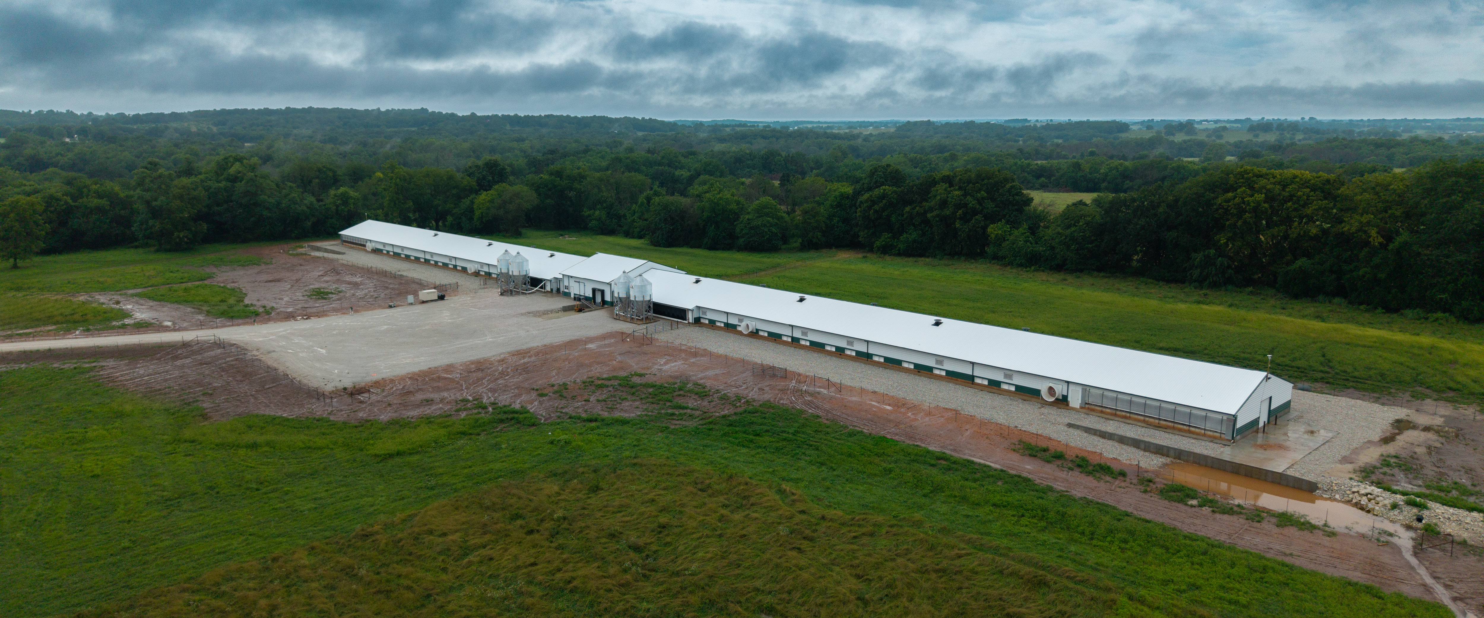 Pullet Rearing Development Pullet Rearing Facility & Manure Storage Building | BG Buildings